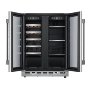 Savalo 700 Series 24" Dual Zone Side-by-Side Wine Cooler