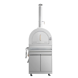 Savalo 800 Series Stainless Steel Pizza Oven with Bottom Cabinet