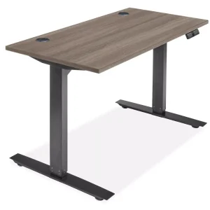 Savalo SDTED4824G 48 inch Height Adjustable Standing / Sitting Desk, up to 48 inch High, in Gray